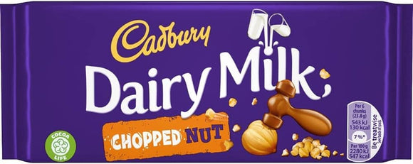 PMP Cadbury Chopped Nut Block 22 x 95g