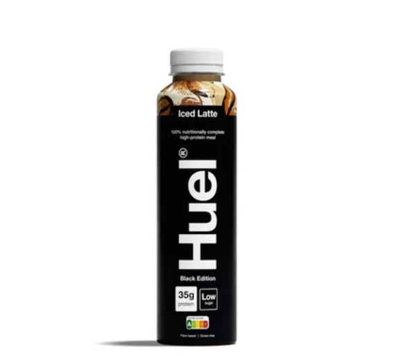 Huel Ready To Drink Meal Black Edition Iced Latte Flavour (8 x 500ml)