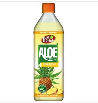 Just Drink Aloe Vera Drink Pineapple 12 x 500ml