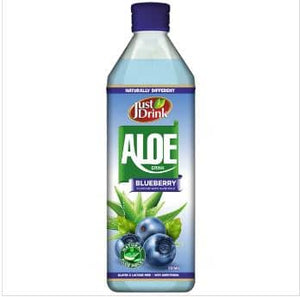 Just Drink Aloe Vera Drink Blueberry 12 x 500ml