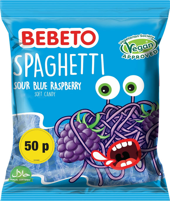 PMP Bebeto Spaghetti Blue Raspberry Flavour (20 x 70g)