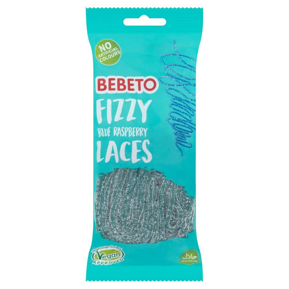 PMP Bebeto Fizzy Blue Raspberry Laces (12 x 160g)