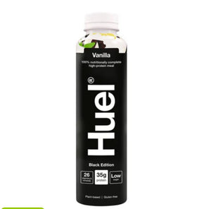 Huel Ready To Drink Meal Black Edition Vanilla Flavour (8 x 500ml)