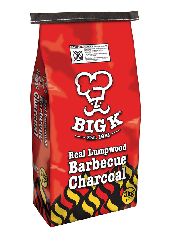 Big K Lumpwood Charcoal 3kg