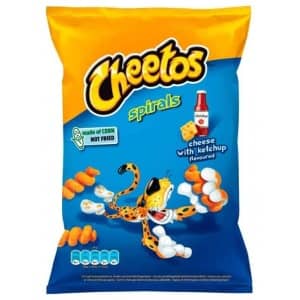 Cheetos Cheese and Ketchup Snacks 14 x 130g