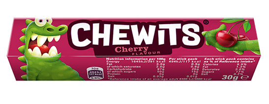 Chewits Cherry Sticks 40 x 32g