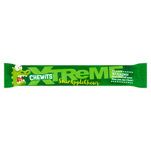 Chewits Xtreme Sour Apple Sticks 24 x 36g