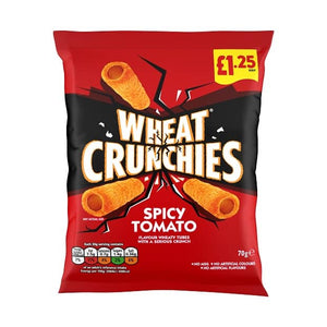 Wheat Crunchies Spicy Tomato Flavour Crisps PMP 16 x 70g