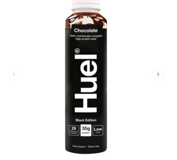 Huel Ready To Drink Meal Black Edition Chocolate Flavour (8 x 500ml)