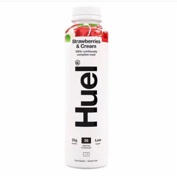 Huel Ready To Drink Meal Strawberries and Cream Flavour (8 x 500ml)