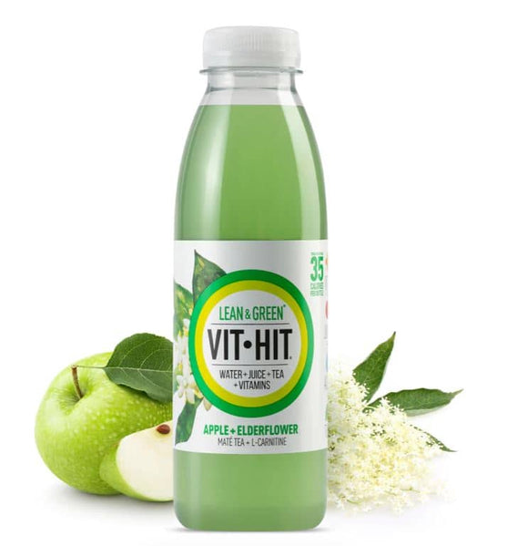 Vit-Hit Apple and Elderflower Drink (12 x 500ml)