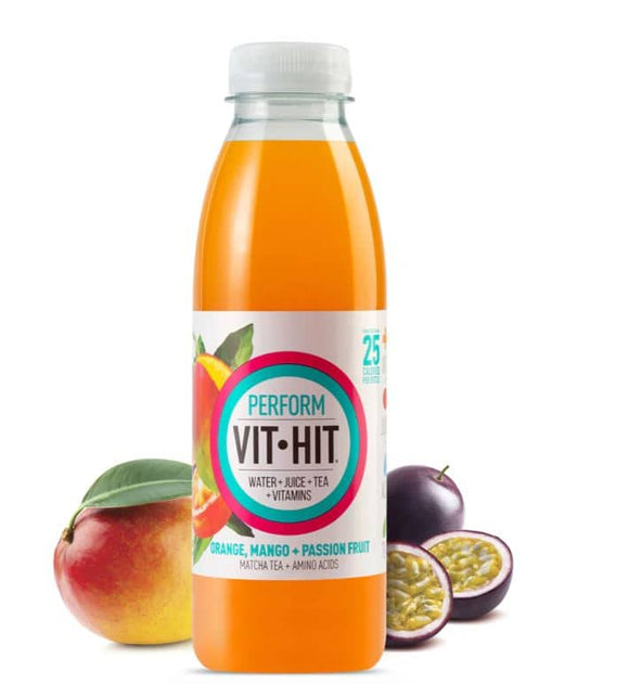 Vit-Hit Mango and Passion Fruit Drink (12 x 500ml)