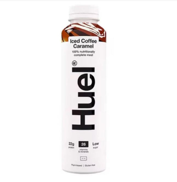 Huel Ready To Drink Meal Iced Coffee Caramel Flavour (8 x 500ml)