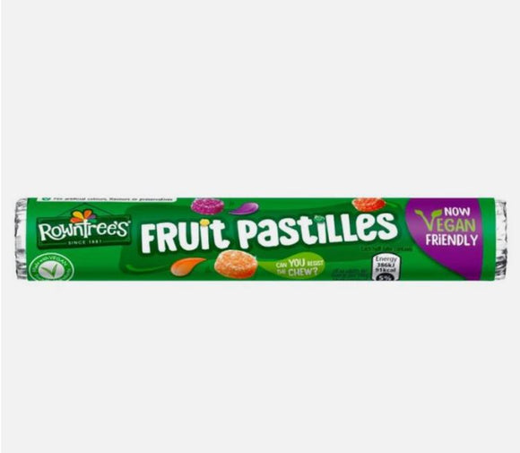 Rowntrees Fruit Pastels (VG) Tube PMP 32 x 48g