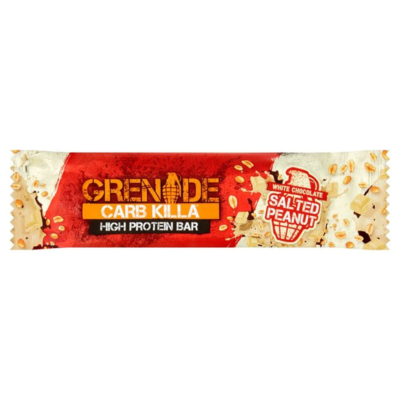 Grenade Protein White Chocolate Salted Peanut Bars 12 x 60g