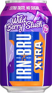 IRN-BRU Wild Berry Slush Flavoured Energy Drink 24 x 330ml