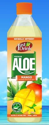 Just Drink Aloe Vera Drink Mango 6 x 1.5Ltr