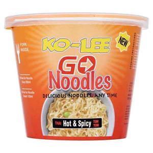 Ko Lee Hot & Spicy Flavour Pot Noodles (6 x 65g)