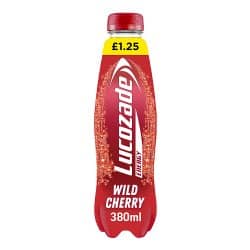 Lucozade Energy Wild Cherry PMP 12 x 380ml