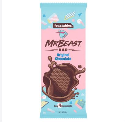 Feastables Mr Beast Bar Original Chocolate (10 x 60g)