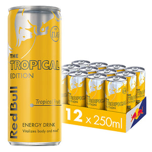 Red Bull Editions Tropical Fruits 12 x 250ml