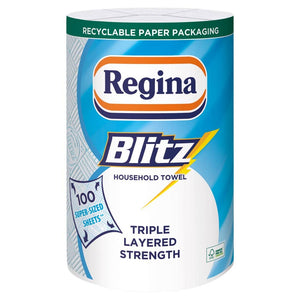 Regina Blitz 3 Ply Kitchen Roll (1 roll x 6 pack)