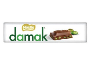 Damak Milk Chocolate With Pistachio 12 x 18g