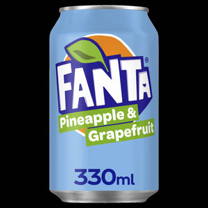 Fanta Pineapple & Grapefruit 24 x 330ml cans