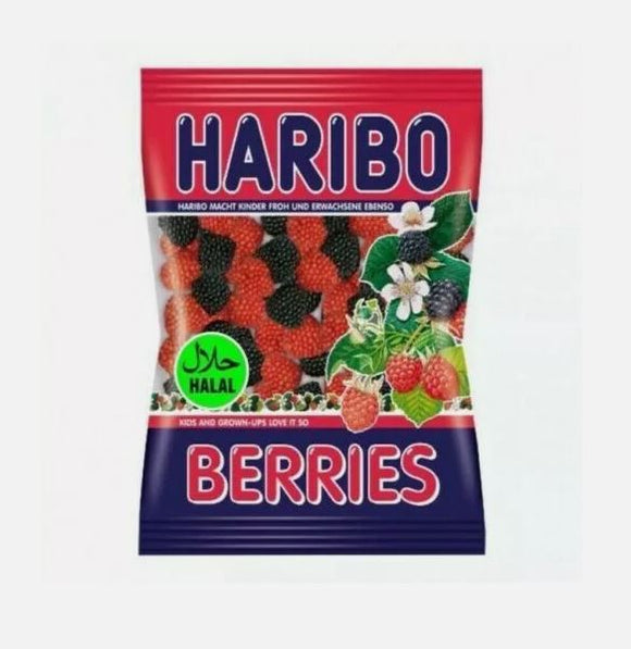 Haribo Halal Berries 24 x 80g