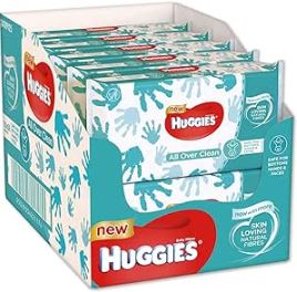 Huggies Baby Wipes All Over Clean (10 x 56's)