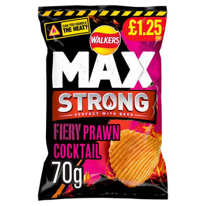 Walkers max prawn cocktail crisps