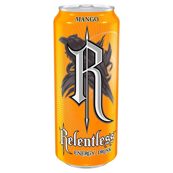 Relentless Mango 500ml cans