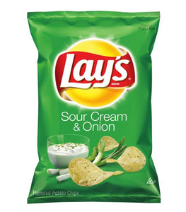 Lays Sour Cream and Onion Crisps 9 x 150g