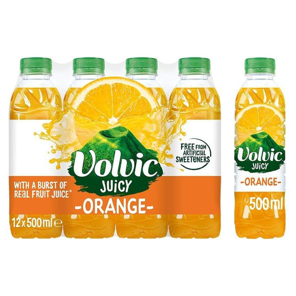 Volvic Strawberry Sparkling Drink Multipack 4 x 6 x 330ml pack