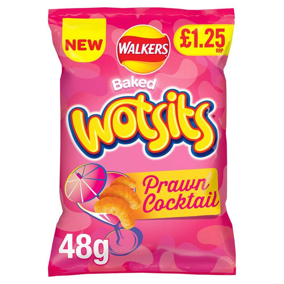 Wotsits prawn cocktail flavour crisps