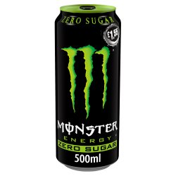 Monster Energy Drink Original - Zero Sugar 12 x 500ml