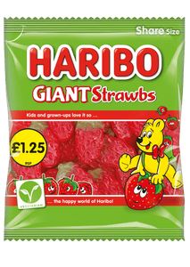 Haribo Squidgy Strawbs 