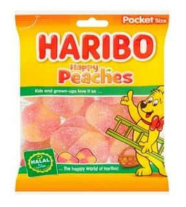 Haribo Halal Happy Peaches Sweet 