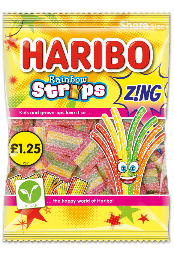 Haribo Rainbow Strips Z!NG