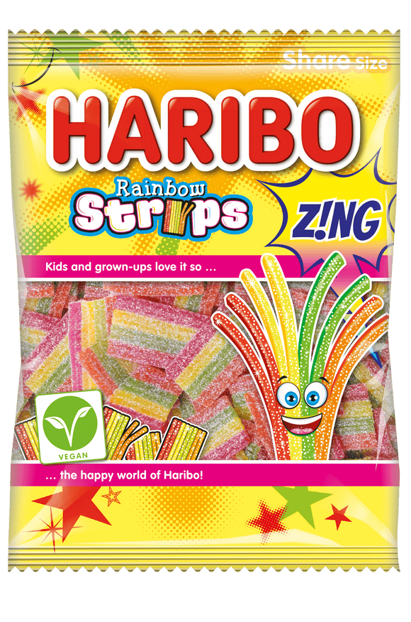 Haribo Rainbow Strips Z!NG 