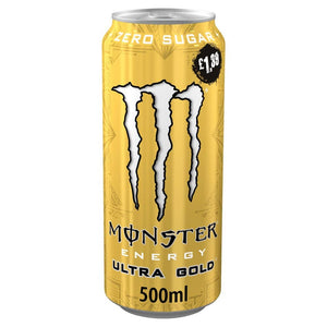 Monster Energy Drink Zero Sugar Ultra Gold PMP 12 x 500ml