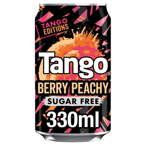 Tango Sugar Free Berry Peachy 24 x 330ml