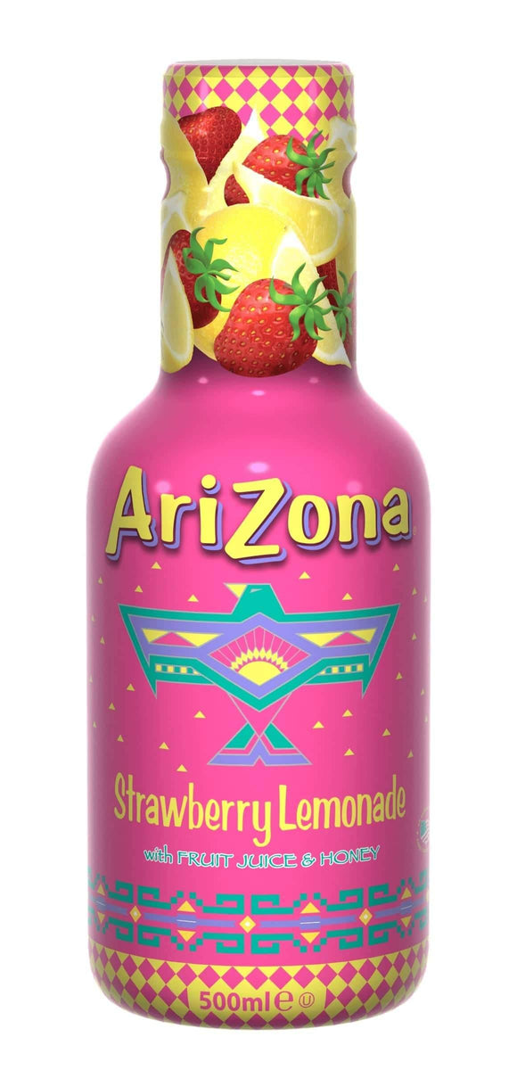 Arizona Strawberry Lemonade 6 x 500ml - thewholesalehub