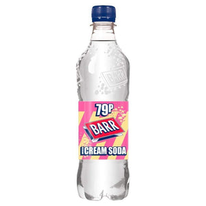 Barr Cream Soda Bottle PMP 12 x 500ml - thewholesalehub