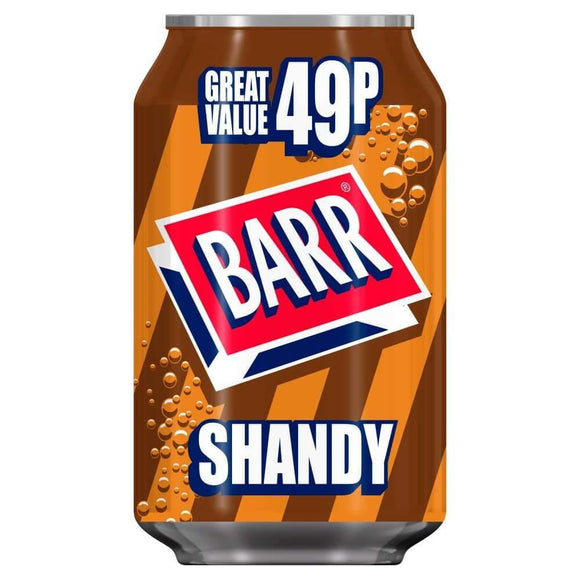 Barr Shandy Can PMP 24 x 330ml - thewholesalehub