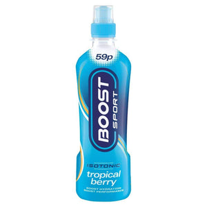 Boost Sport Isotonic Tropical Berry 500ml PMP 12 x 500ml - thewholesalehub