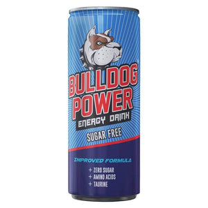 Bulldog Power Sugar Free Energy Drink 250ml cans