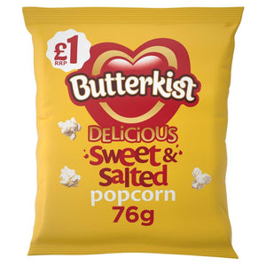 Butterkist Sweet & Salted Popcorn 76g