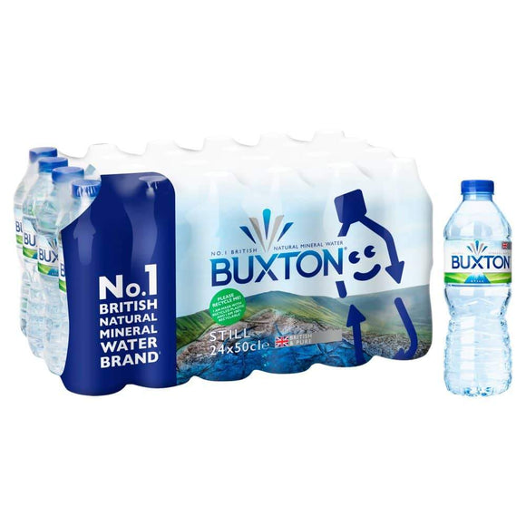 Buxton Still Natural Mineral Water 24 x 500ml pack