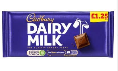 PMP Cadbury Dairy Milk Block